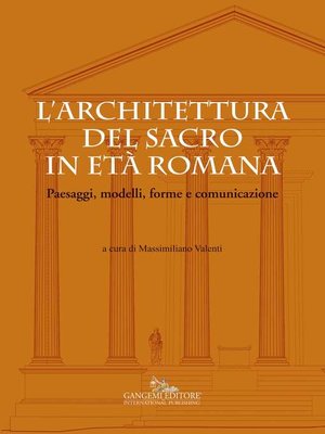 cover image of L'architettura del sacro in età  romana